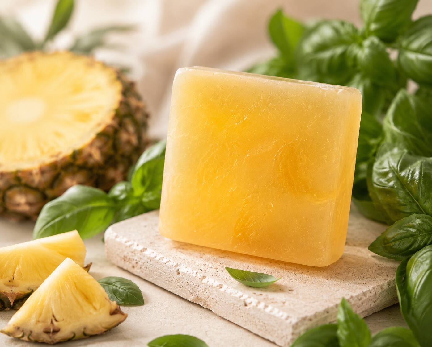 Pineapple Basil Soap